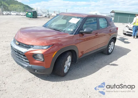 2021 Chevrolet Trailblazer Fwd Ls z USA, uszkodzony, nr VIN KL79MMS23MB025984